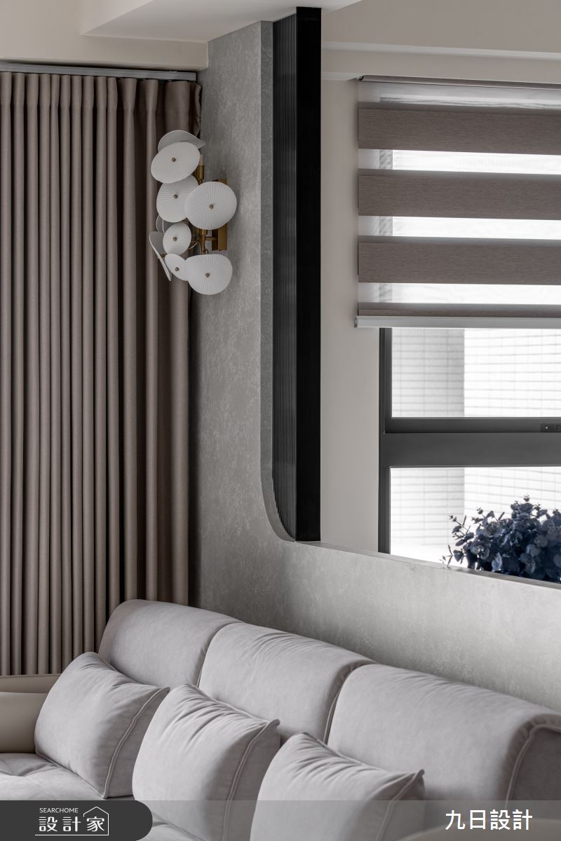 20坪新成屋(5年以下)＿現代風客廳案例圖片＿九日室內裝修設計＿九日_127之20