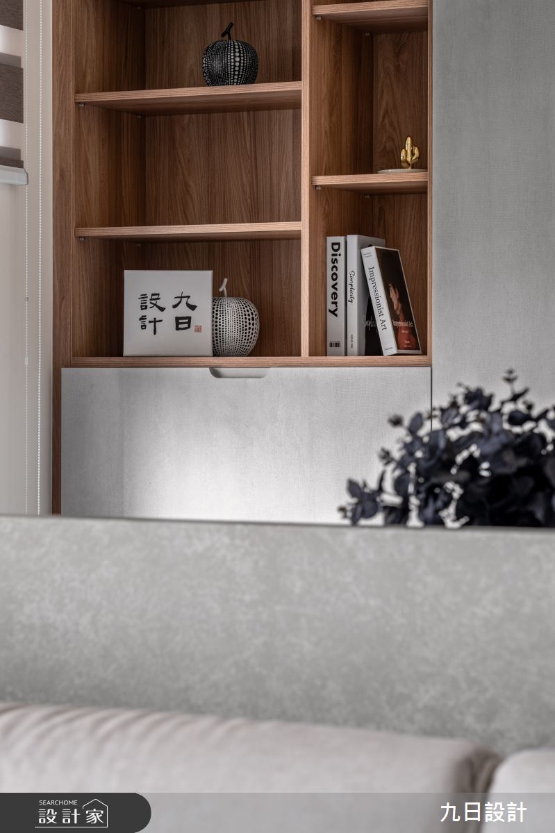 20坪新成屋(5年以下)＿現代風客廳書房案例圖片＿九日室內裝修設計＿九日_127之23