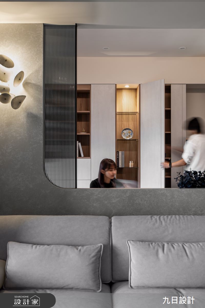 20坪新成屋(5年以下)＿現代風客廳書房案例圖片＿九日室內裝修設計＿九日_127之22