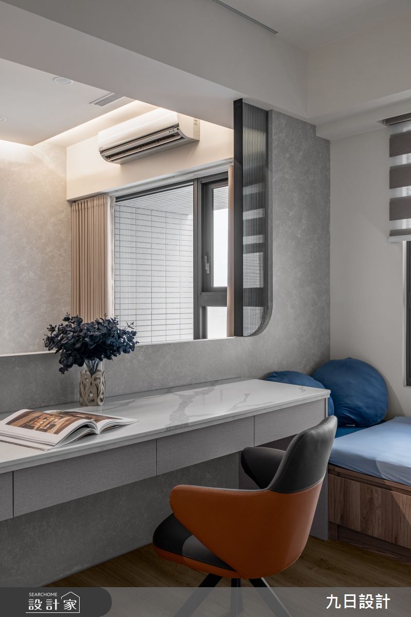 20坪新成屋(5年以下)＿現代風書房臥榻案例圖片＿九日室內裝修設計＿九日_127之27