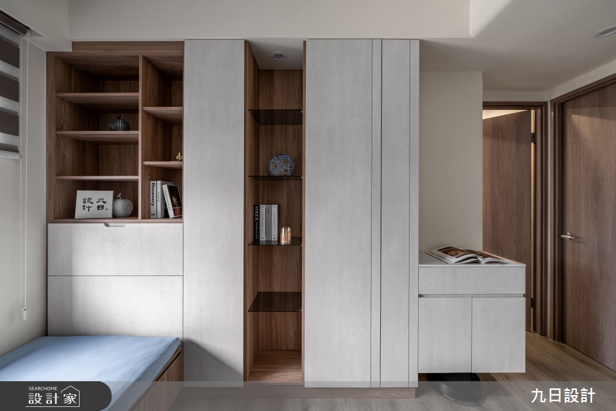 20坪新成屋(5年以下)＿現代風書房臥榻案例圖片＿九日室內裝修設計＿九日_127之30