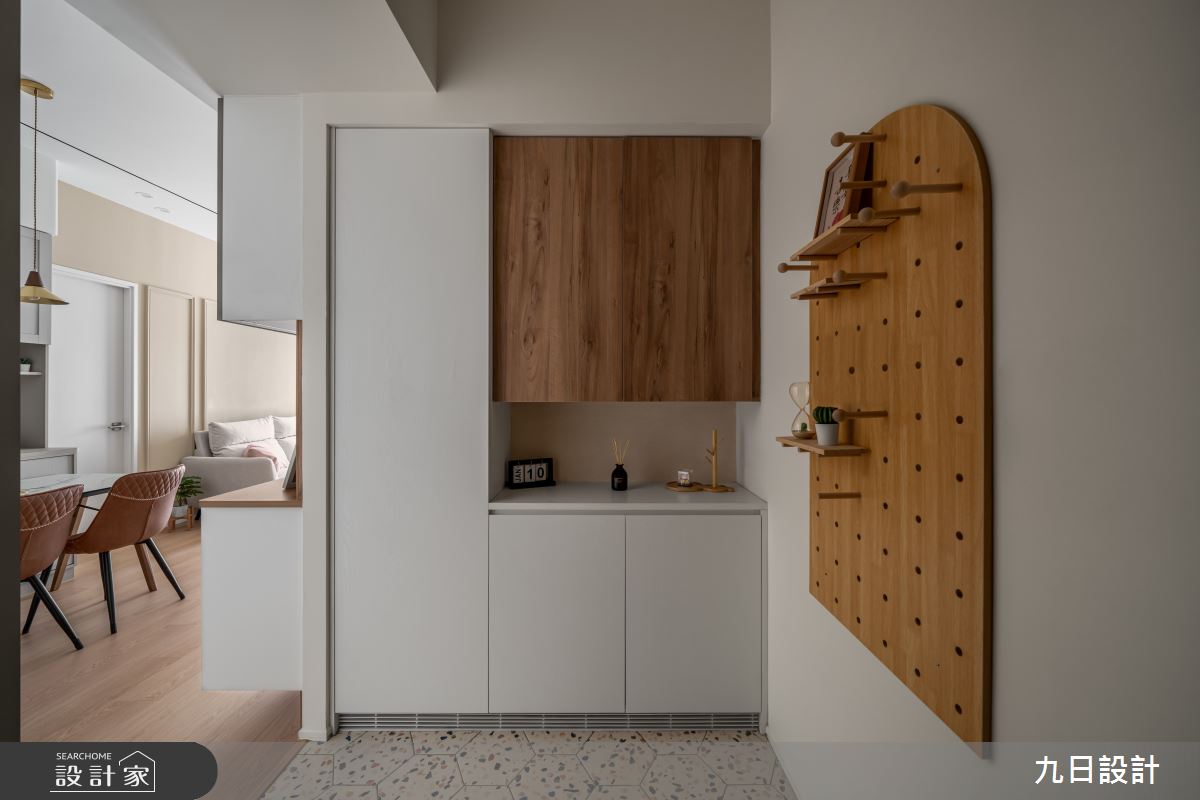18坪新成屋(5年以下)＿現代日式風玄關案例圖片＿九日室內裝修設計＿九日_128之1