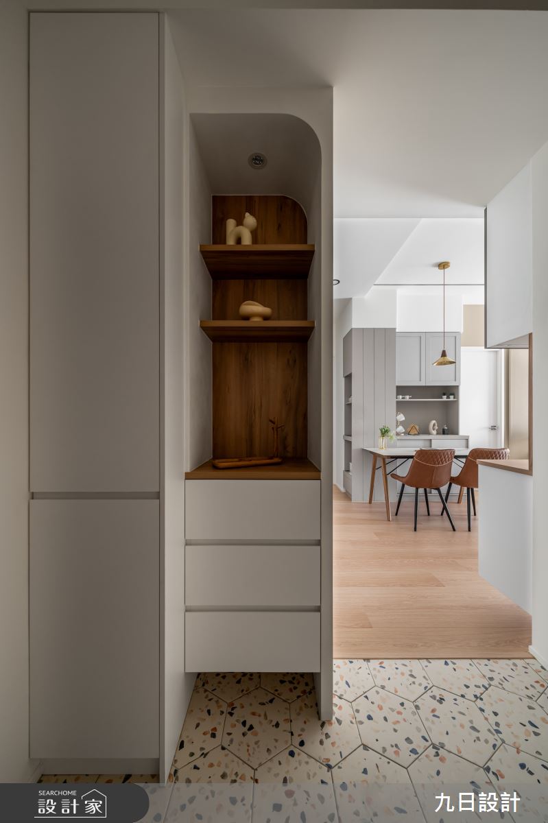 18坪新成屋(5年以下)＿現代日式風玄關案例圖片＿九日室內裝修設計＿九日_128之6
