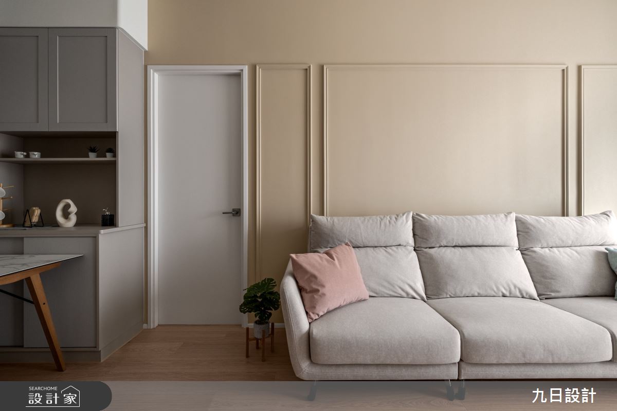 18坪新成屋(5年以下)＿現代日式風客廳案例圖片＿九日室內裝修設計＿九日_128之20