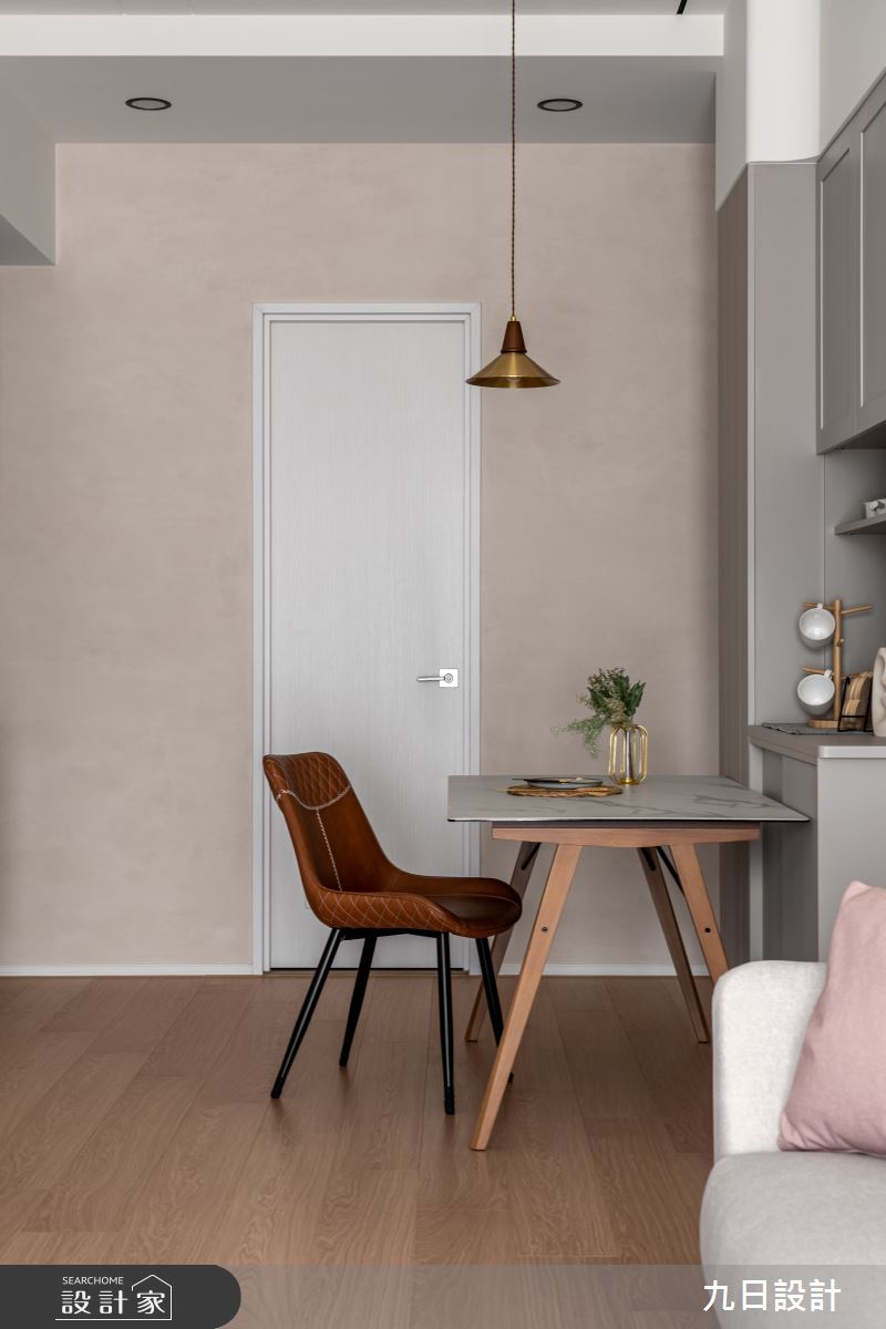 18坪新成屋(5年以下)＿現代日式風客廳餐廳案例圖片＿九日室內裝修設計＿九日_128之19