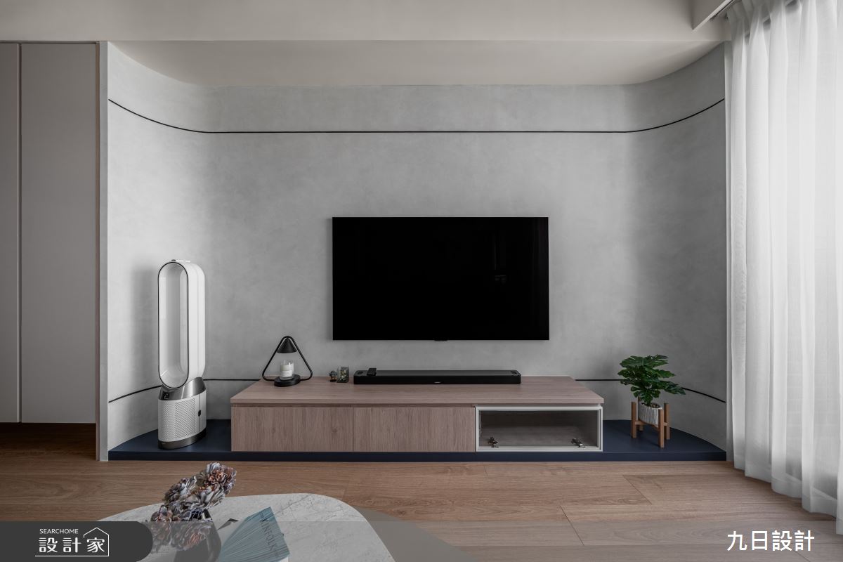 22坪新成屋(5年以下)＿現代風客廳案例圖片＿九日室內裝修設計＿九日_129之19