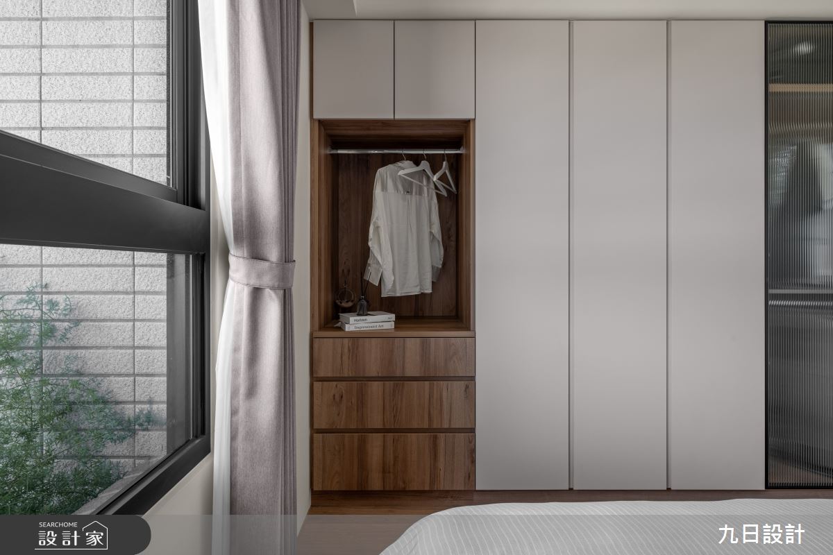 22坪新成屋(5年以下)＿現代風臥室案例圖片＿九日室內裝修設計＿九日_129之27