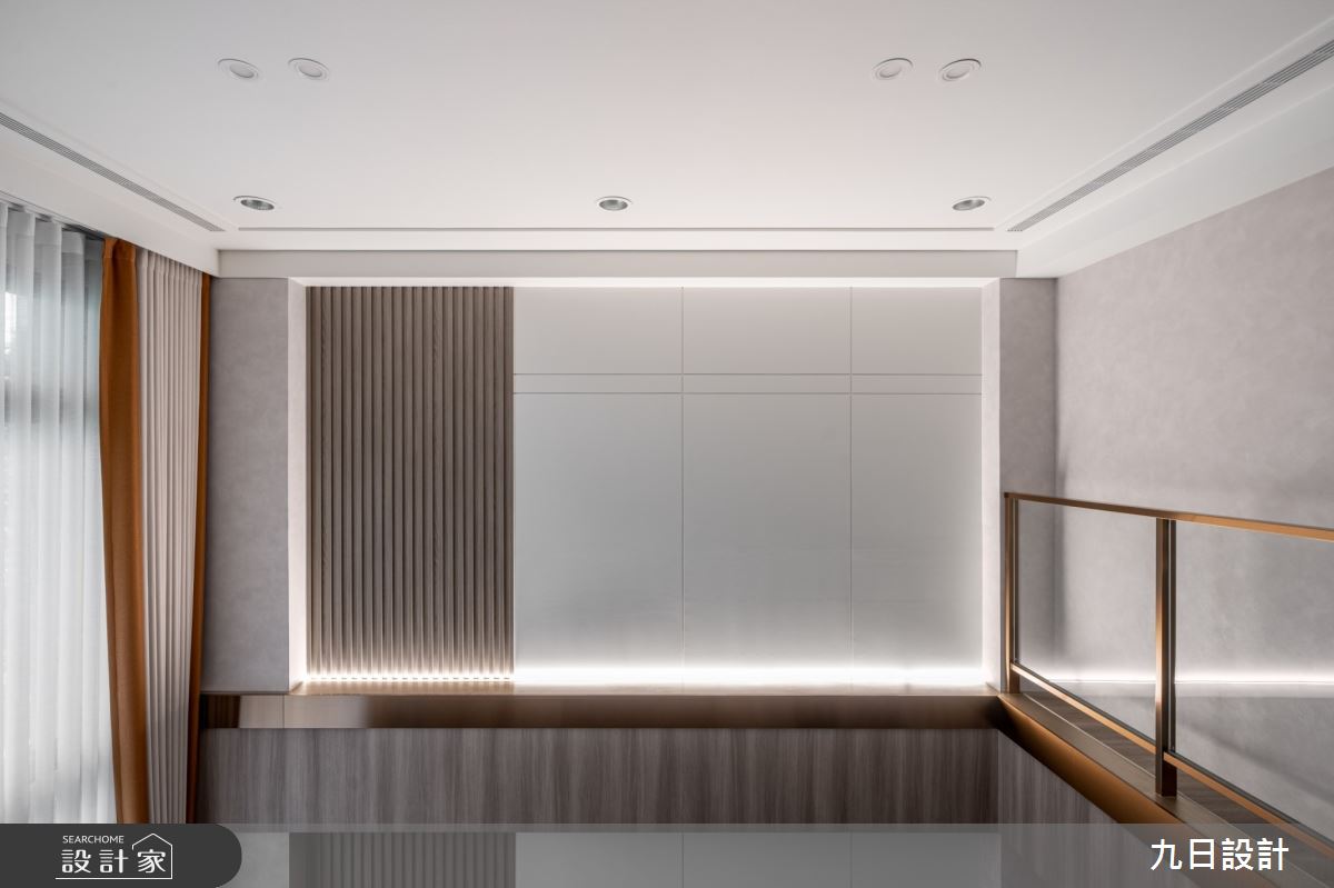 90坪新成屋(5年以下)＿飯店輕奢風客廳案例圖片＿九日室內裝修設計＿九日_130之20