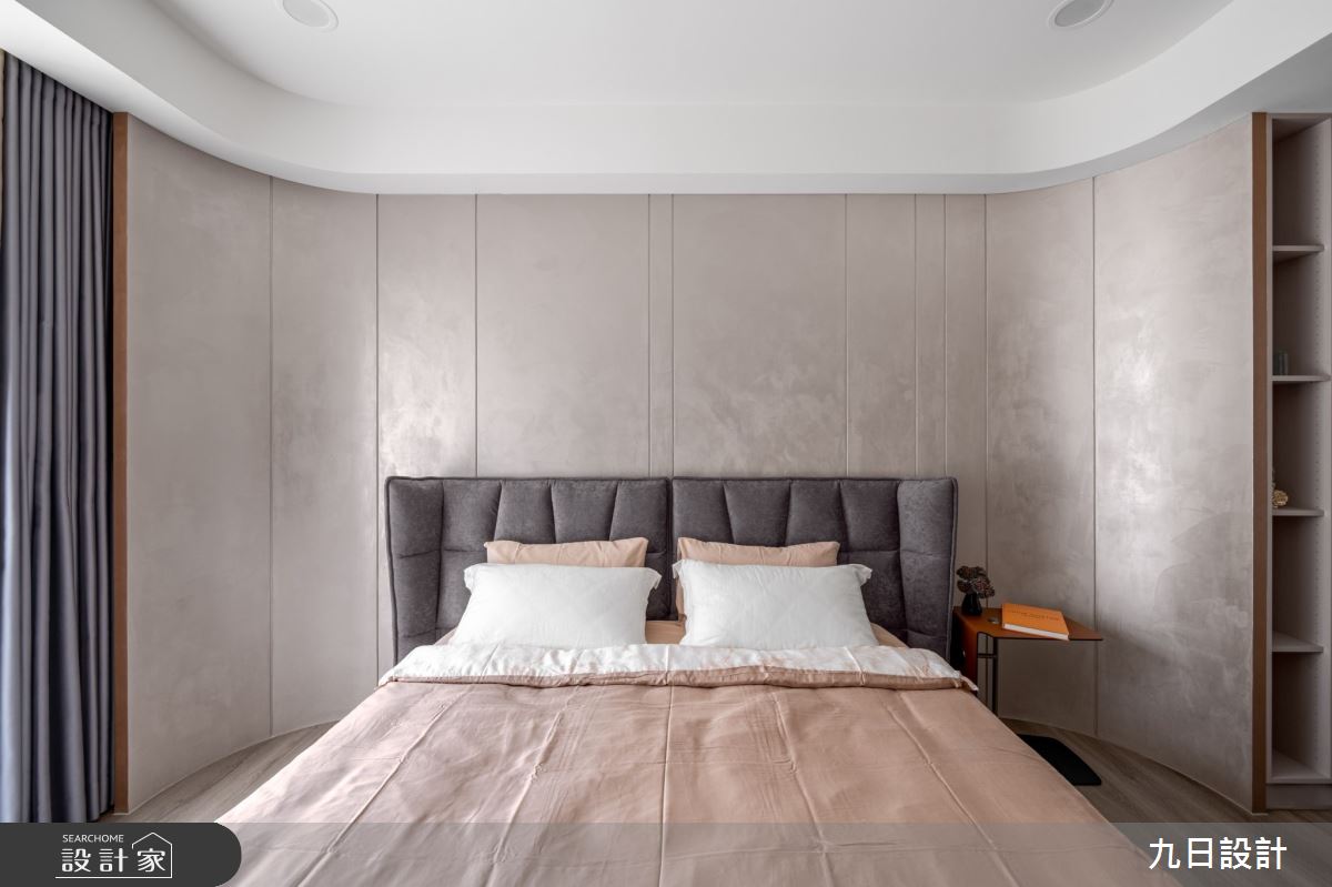 90坪新成屋(5年以下)＿飯店輕奢風臥室案例圖片＿九日室內裝修設計＿九日_130之34