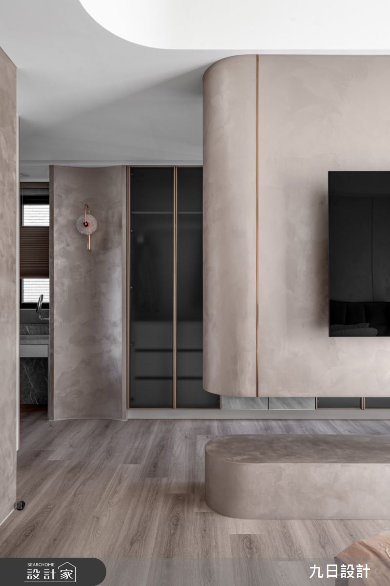 90坪新成屋(5年以下)＿飯店輕奢風臥室案例圖片＿九日室內裝修設計＿九日_130之37