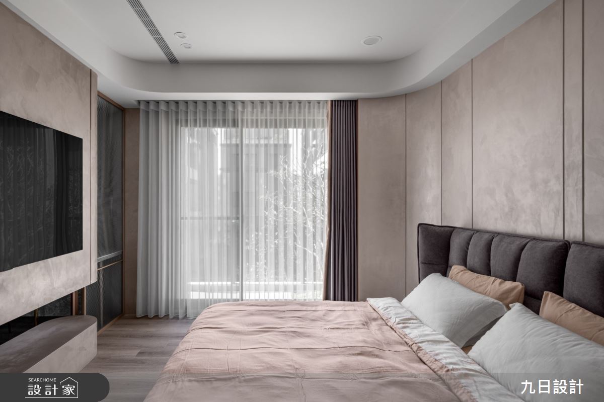 90坪新成屋(5年以下)＿飯店輕奢風臥室案例圖片＿九日室內裝修設計＿九日_130之35