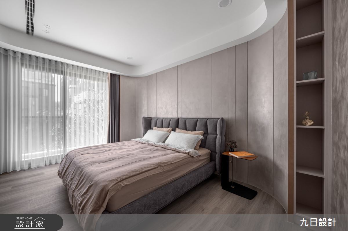 90坪新成屋(5年以下)＿飯店輕奢風臥室案例圖片＿九日室內裝修設計＿九日_130之33