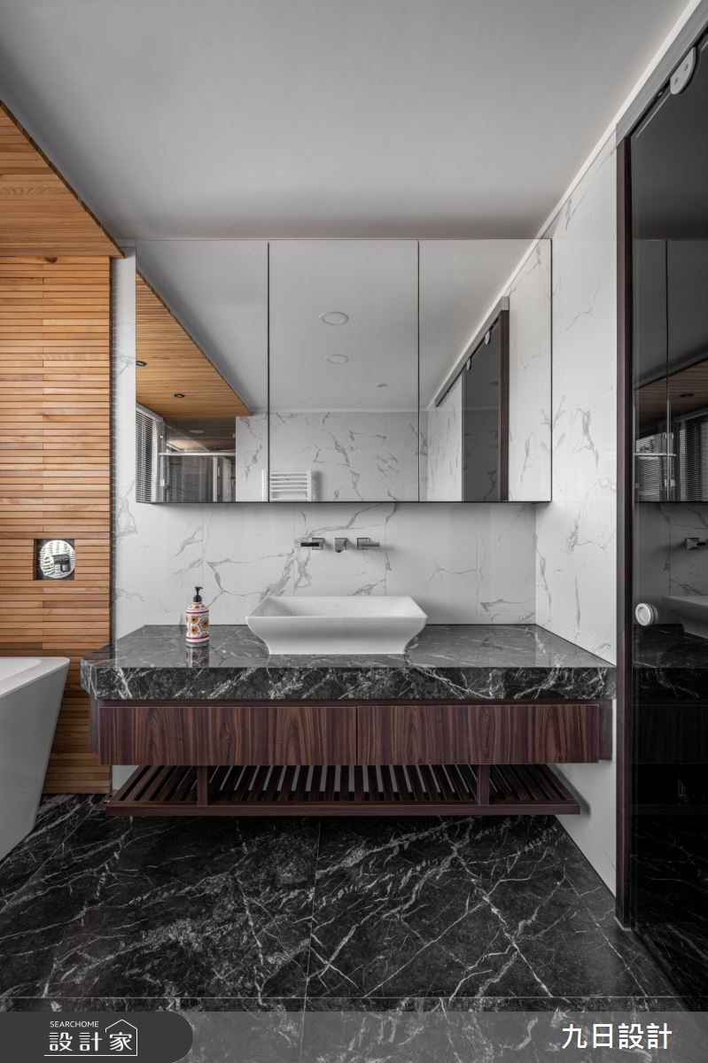 90坪新成屋(5年以下)＿飯店輕奢風浴室案例圖片＿九日室內裝修設計＿九日_130之49