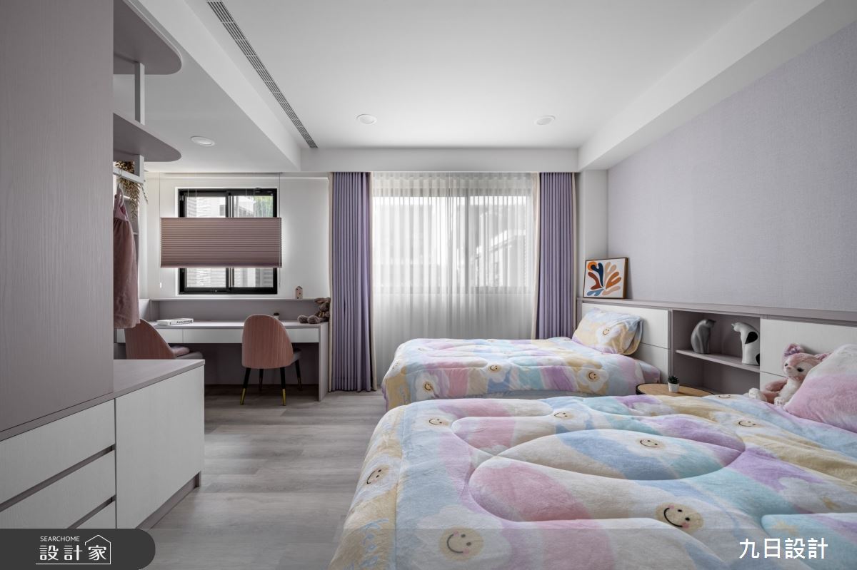 90坪新成屋(5年以下)＿飯店輕奢風兒童房兒童房案例圖片＿九日室內裝修設計＿九日_130之51