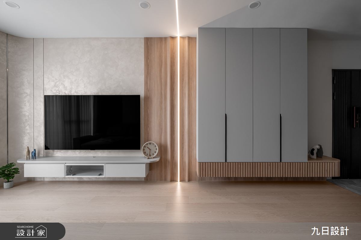 35坪老屋(16~30年)＿現代北歐風客廳案例圖片＿九日室內裝修設計＿九日_131之14
