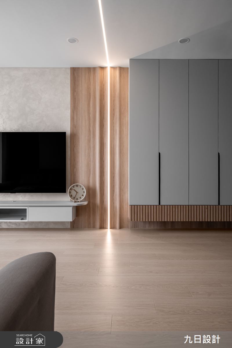 35坪老屋(16~30年)＿現代北歐風客廳案例圖片＿九日室內裝修設計＿九日_131之15