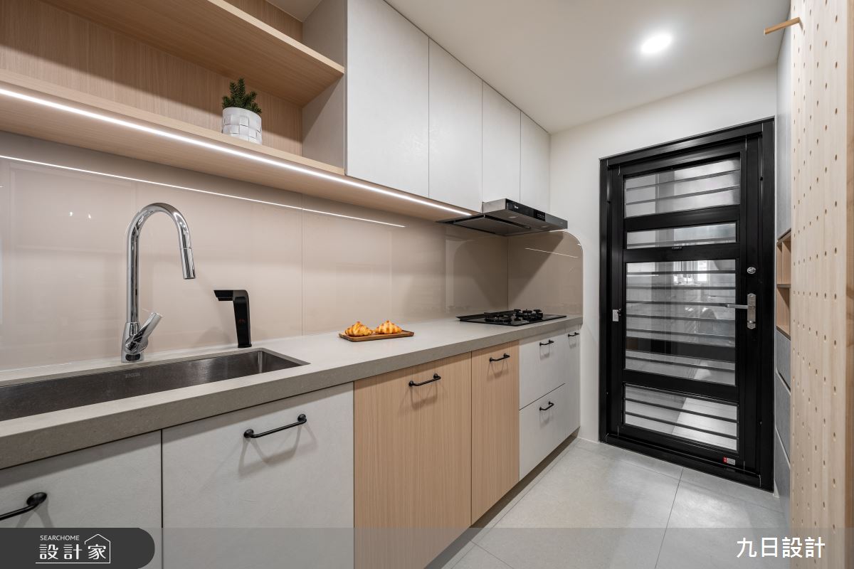 35坪老屋(16~30年)＿現代北歐風廚房案例圖片＿九日室內裝修設計＿九日_131之23