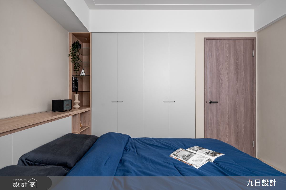 35坪老屋(16~30年)＿現代北歐風臥室案例圖片＿九日室內裝修設計＿九日_131之25
