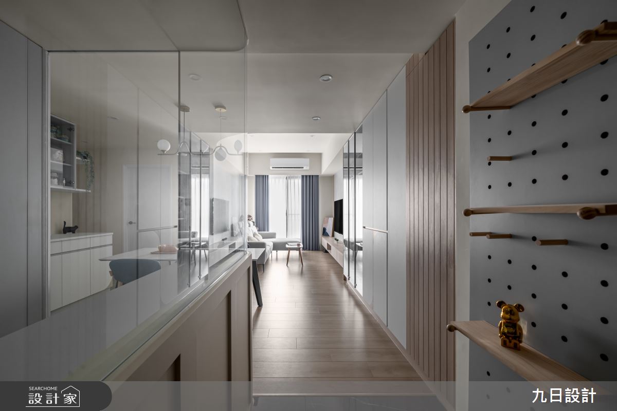 20坪新成屋(5年以下)＿北歐風玄關案例圖片＿九日室內裝修設計＿九日_132之1