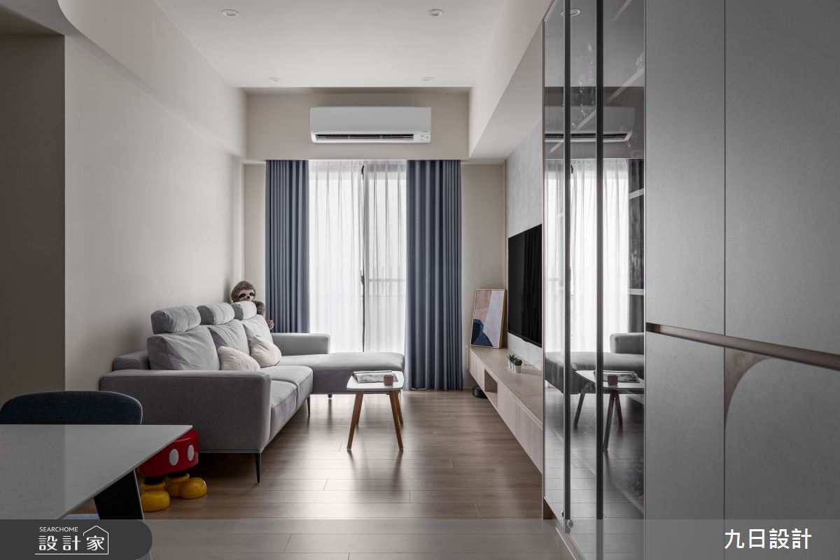 20坪新成屋(5年以下)＿北歐風客廳餐廳案例圖片＿九日室內裝修設計＿九日_132之3