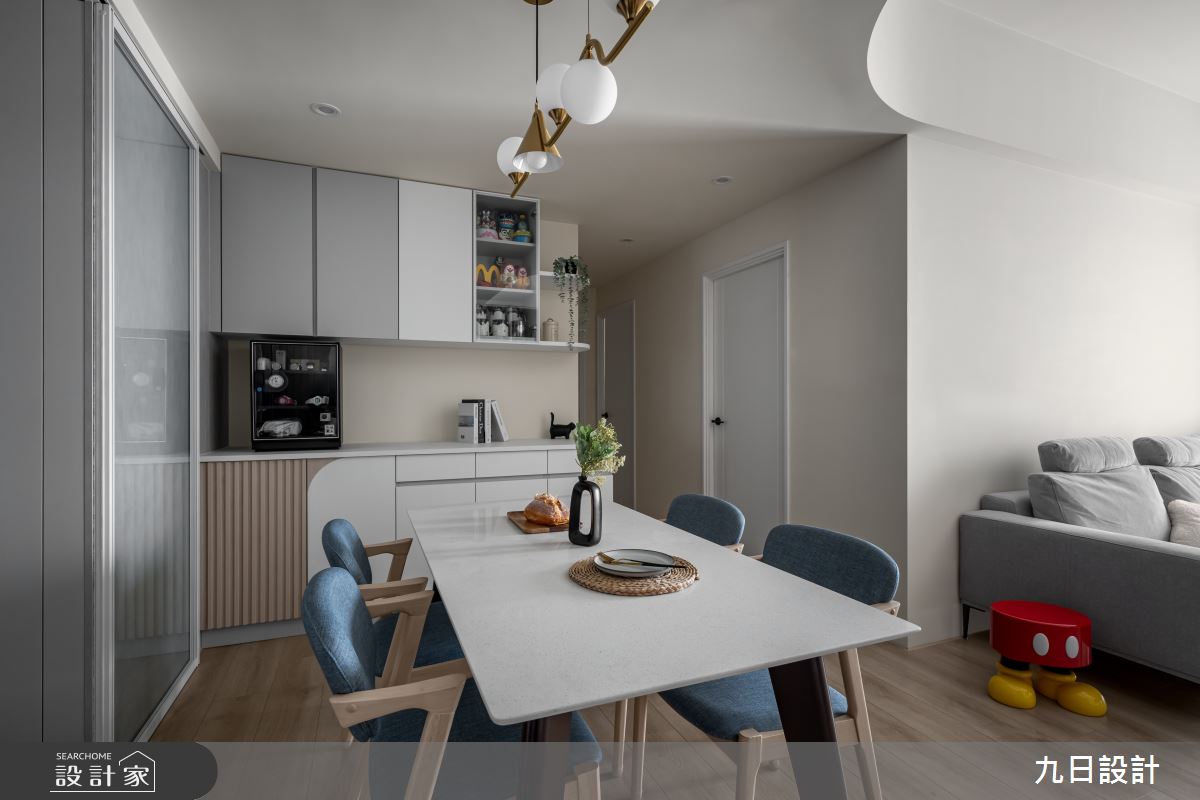 20坪新成屋(5年以下)＿北歐風餐廳案例圖片＿九日室內裝修設計＿九日_132之7