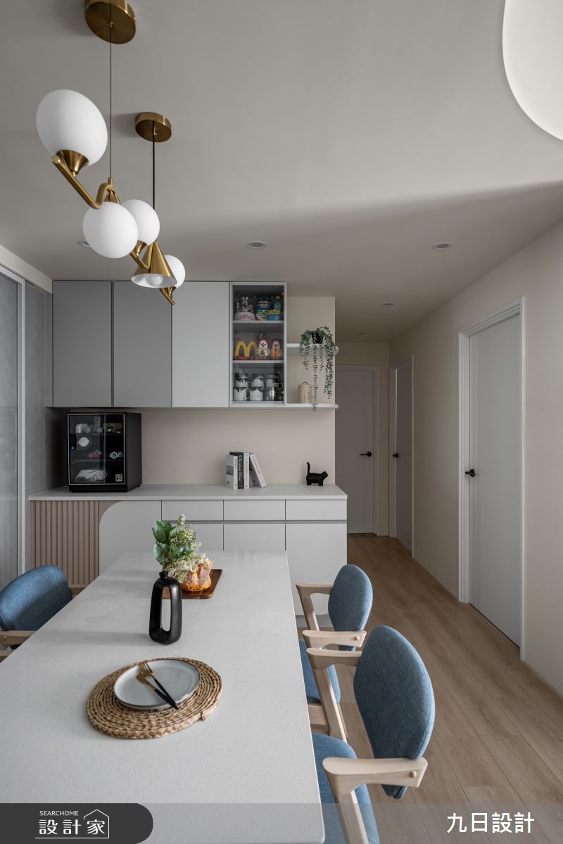20坪新成屋(5年以下)＿北歐風餐廳案例圖片＿九日室內裝修設計＿九日_132之8