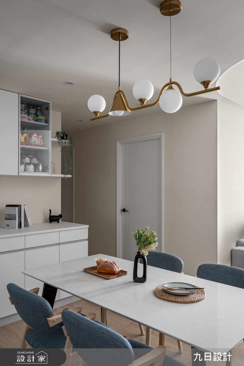 20坪新成屋(5年以下)＿北歐風餐廳案例圖片＿九日室內裝修設計＿九日_132之9