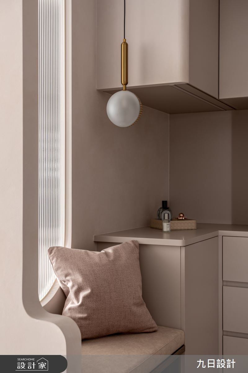 28坪新成屋(5年以下)＿奶茶風玄關案例圖片＿九日室內裝修設計＿九日_133之3