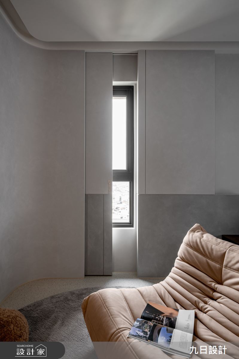 28坪新成屋(5年以下)＿奶茶風臥室案例圖片＿九日室內裝修設計＿九日_133之44