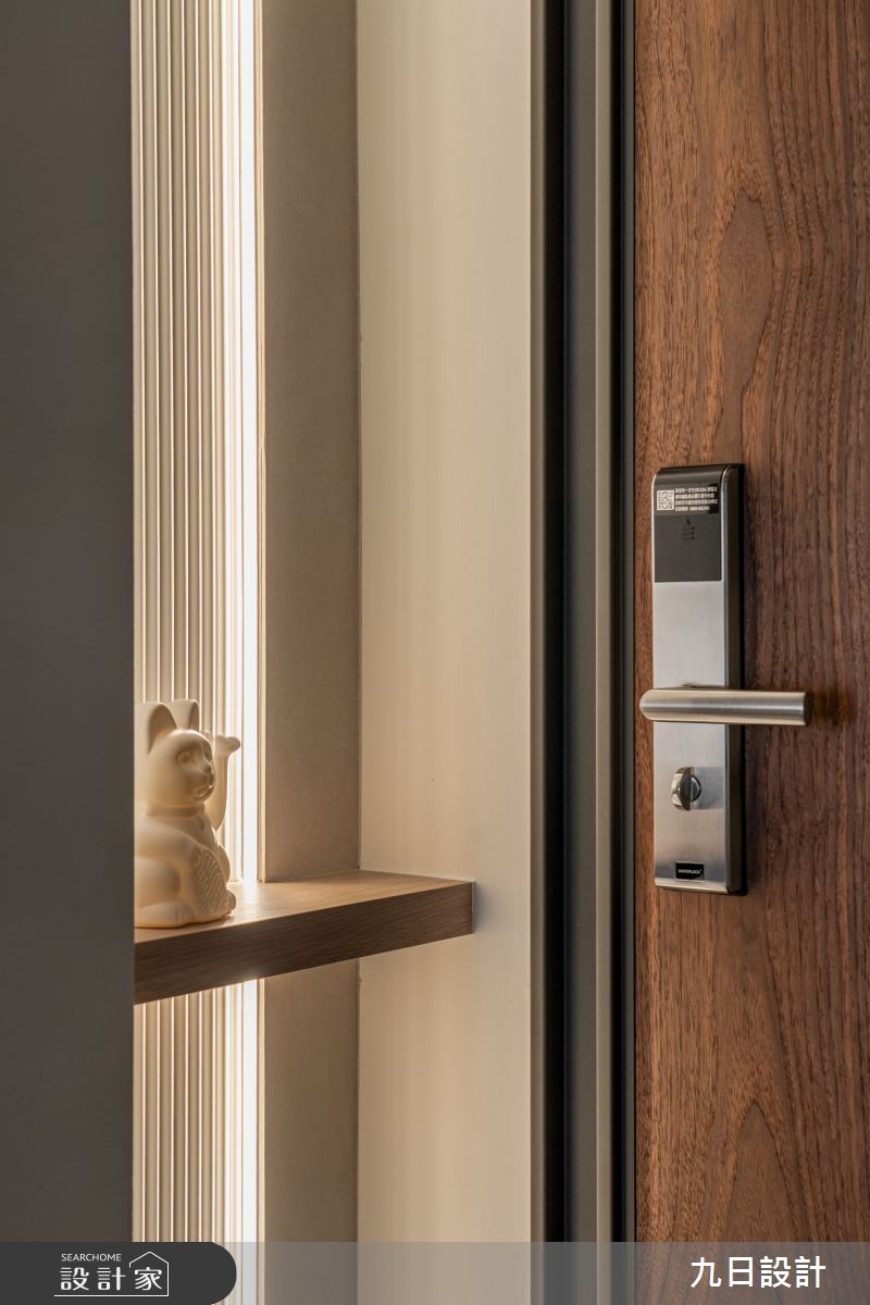 18坪新成屋(5年以下)＿北歐風玄關案例圖片＿九日室內裝修設計＿九日_134之8