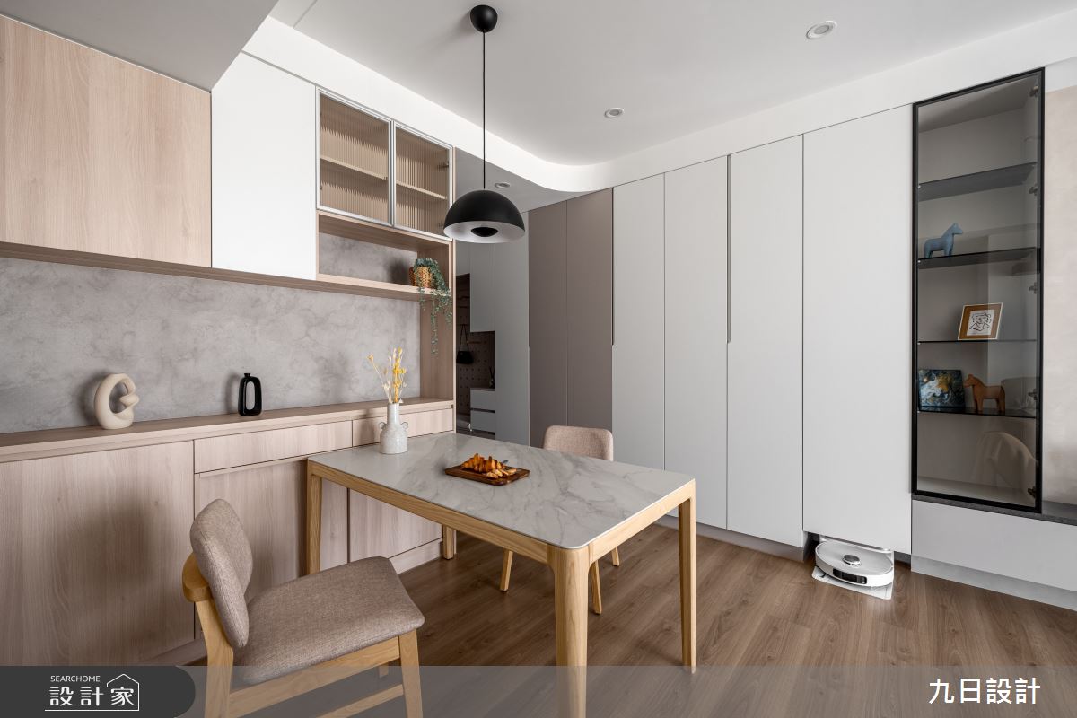 18坪新成屋(5年以下)＿北歐風餐廳案例圖片＿九日室內裝修設計＿九日_134之14