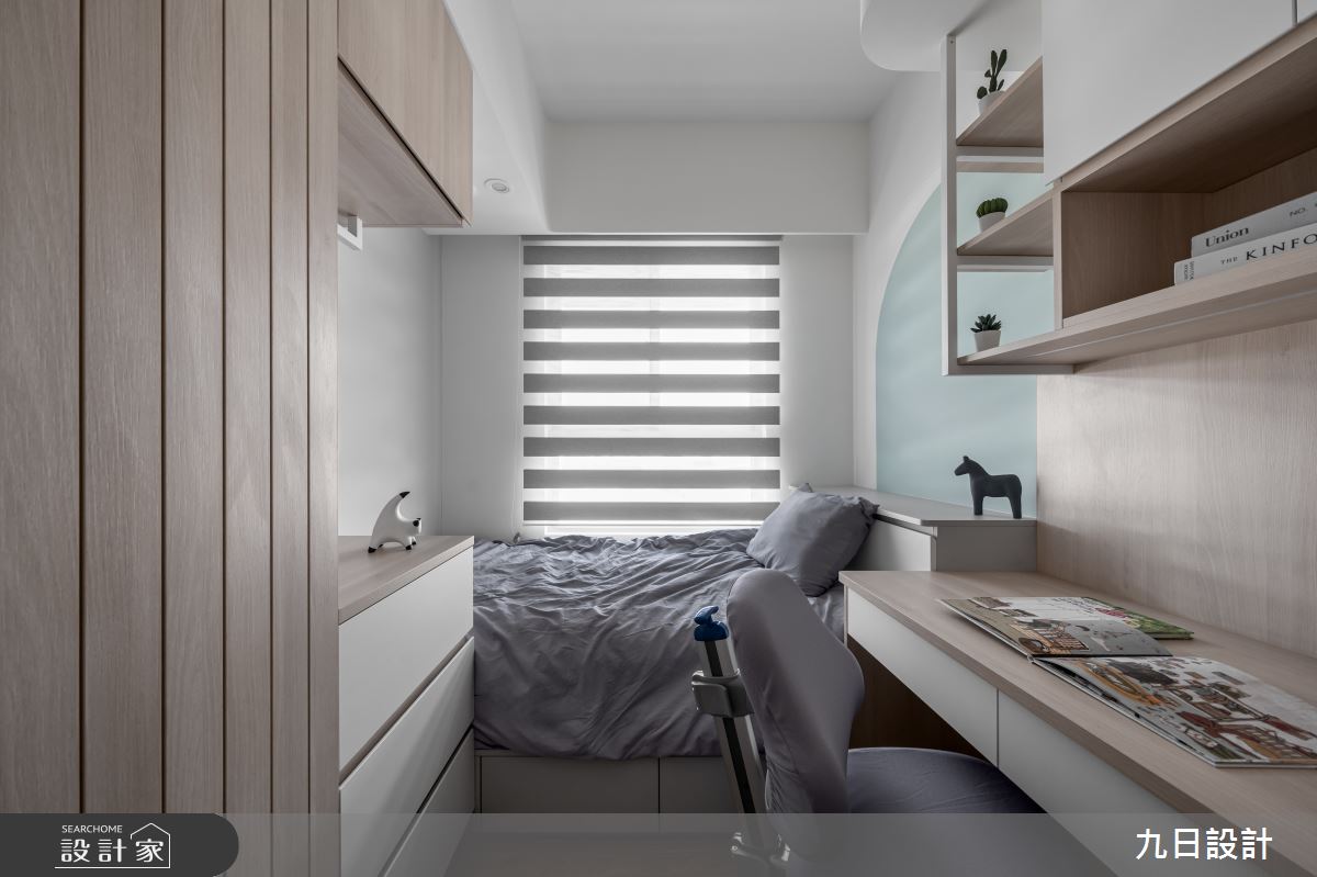 18坪新成屋(5年以下)＿北歐風客房案例圖片＿九日室內裝修設計＿九日_134之3