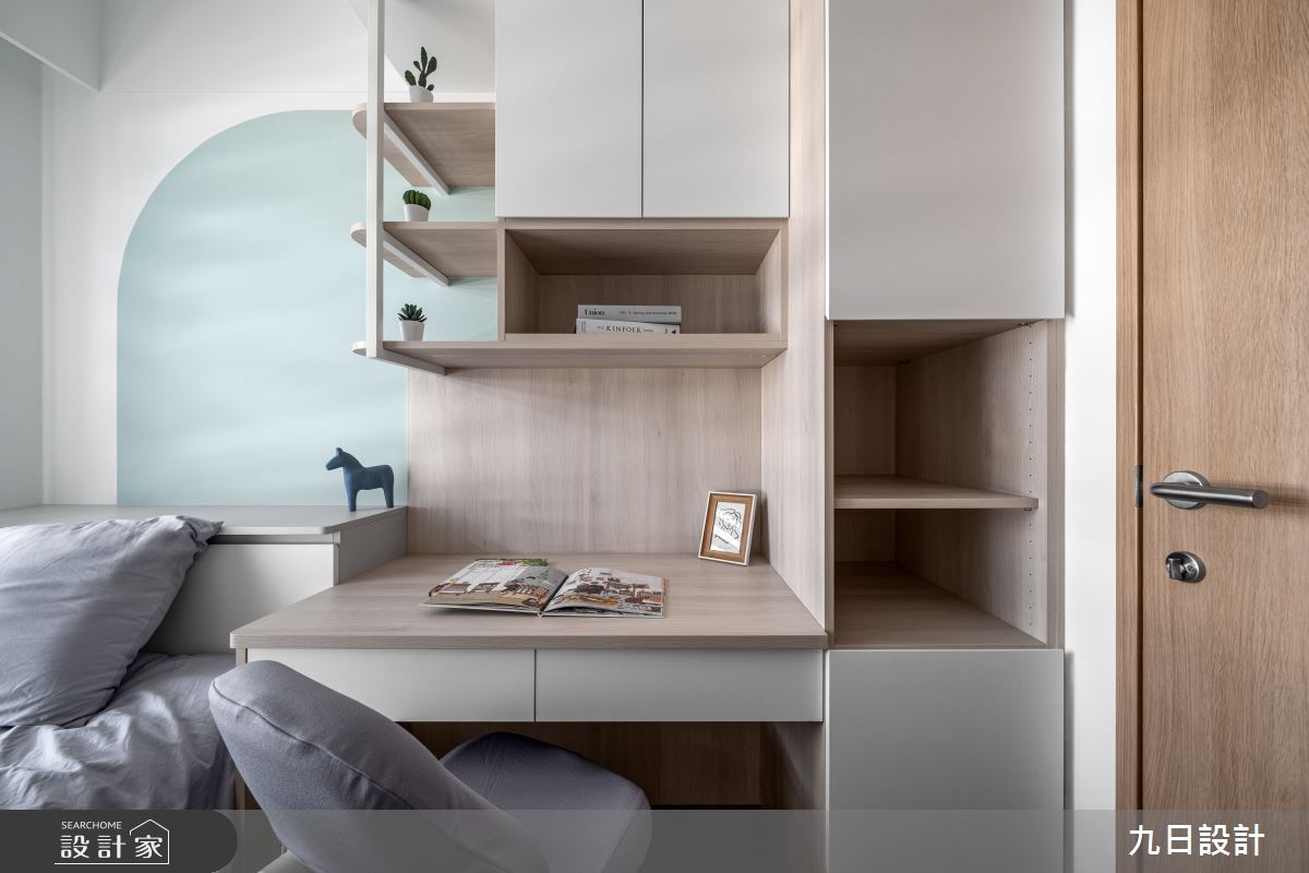 18坪新成屋(5年以下)＿北歐風客房案例圖片＿九日室內裝修設計＿九日_134之18