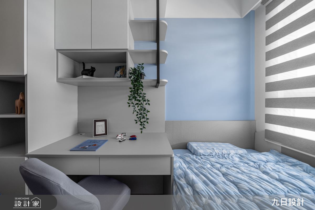 18坪新成屋(5年以下)＿北歐風客房案例圖片＿九日室內裝修設計＿九日_134之5