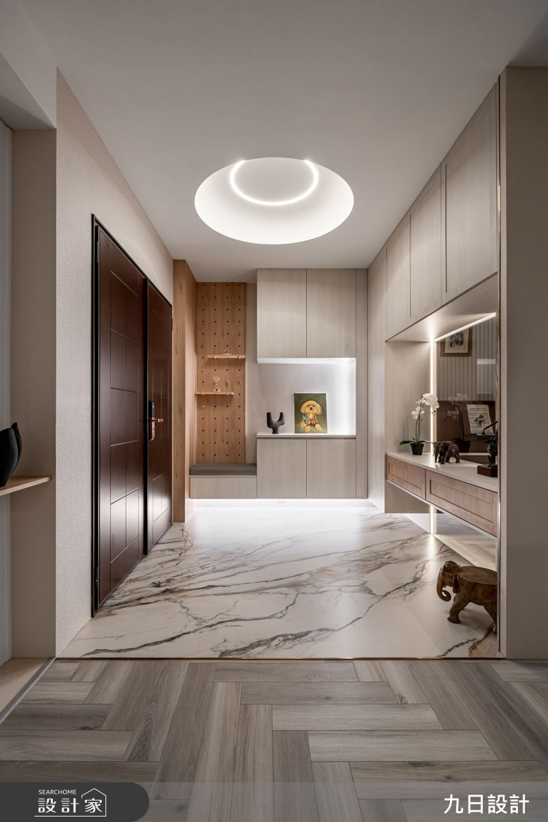 78坪中古屋(5~15年)＿混搭風玄關案例圖片＿九日室內裝修設計＿九日_135之2