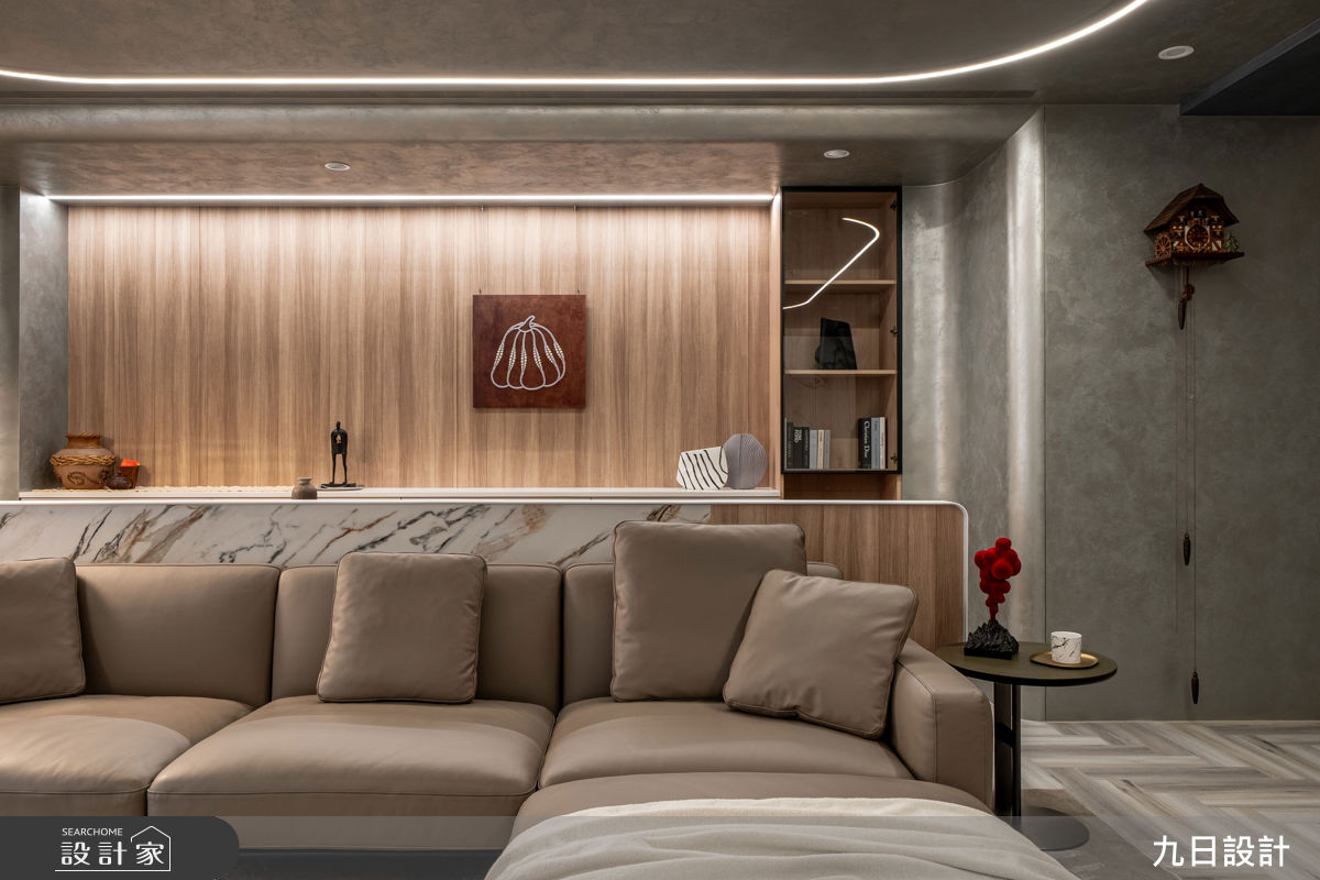 78坪中古屋(5~15年)＿混搭風客廳工作區案例圖片＿九日室內裝修設計＿九日_135之15