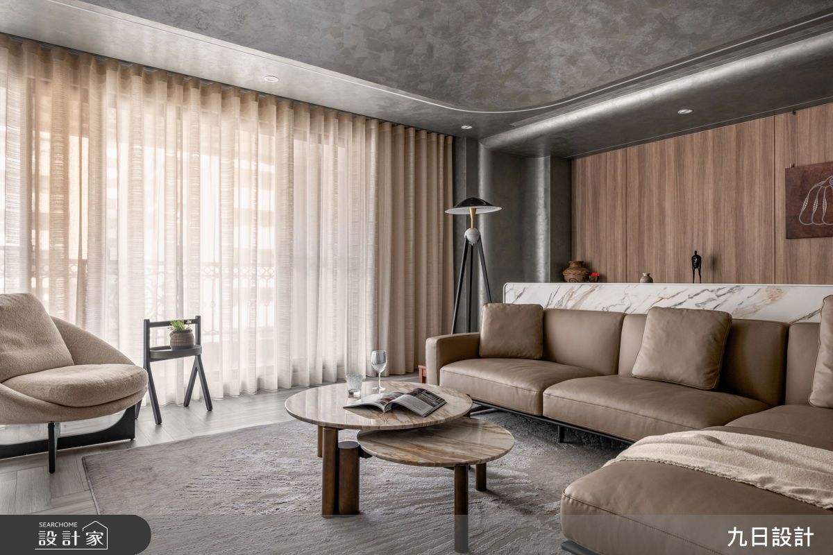 78坪中古屋(5~15年)＿混搭風客廳工作區案例圖片＿九日室內裝修設計＿九日_135之10