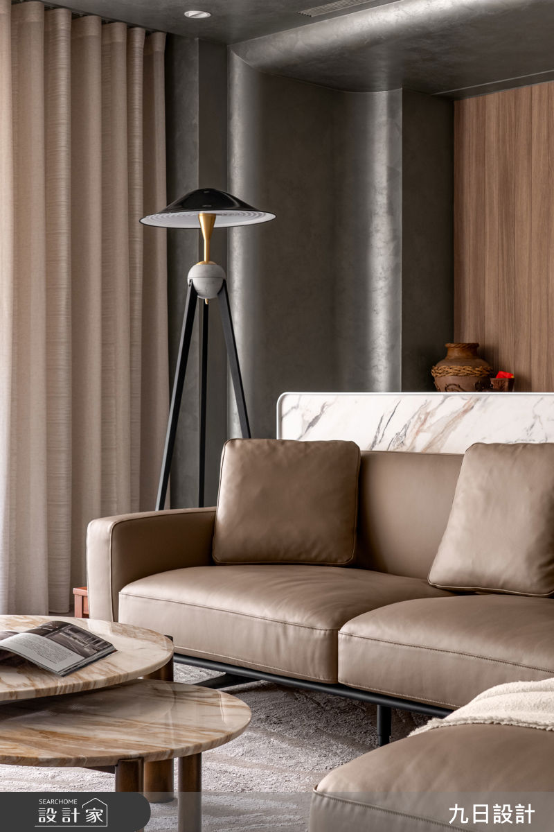 78坪中古屋(5~15年)＿混搭風客廳案例圖片＿九日室內裝修設計＿九日_135之17