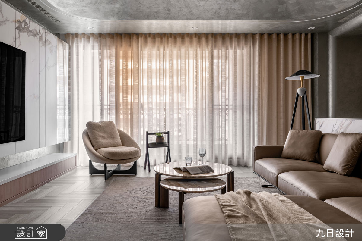 78坪中古屋(5~15年)＿混搭風客廳案例圖片＿九日室內裝修設計＿九日_135之11