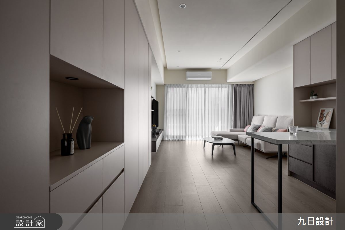 20坪新成屋(5年以下)＿現代簡約風客廳餐廳案例圖片＿九日室內裝修設計＿九日_136之1