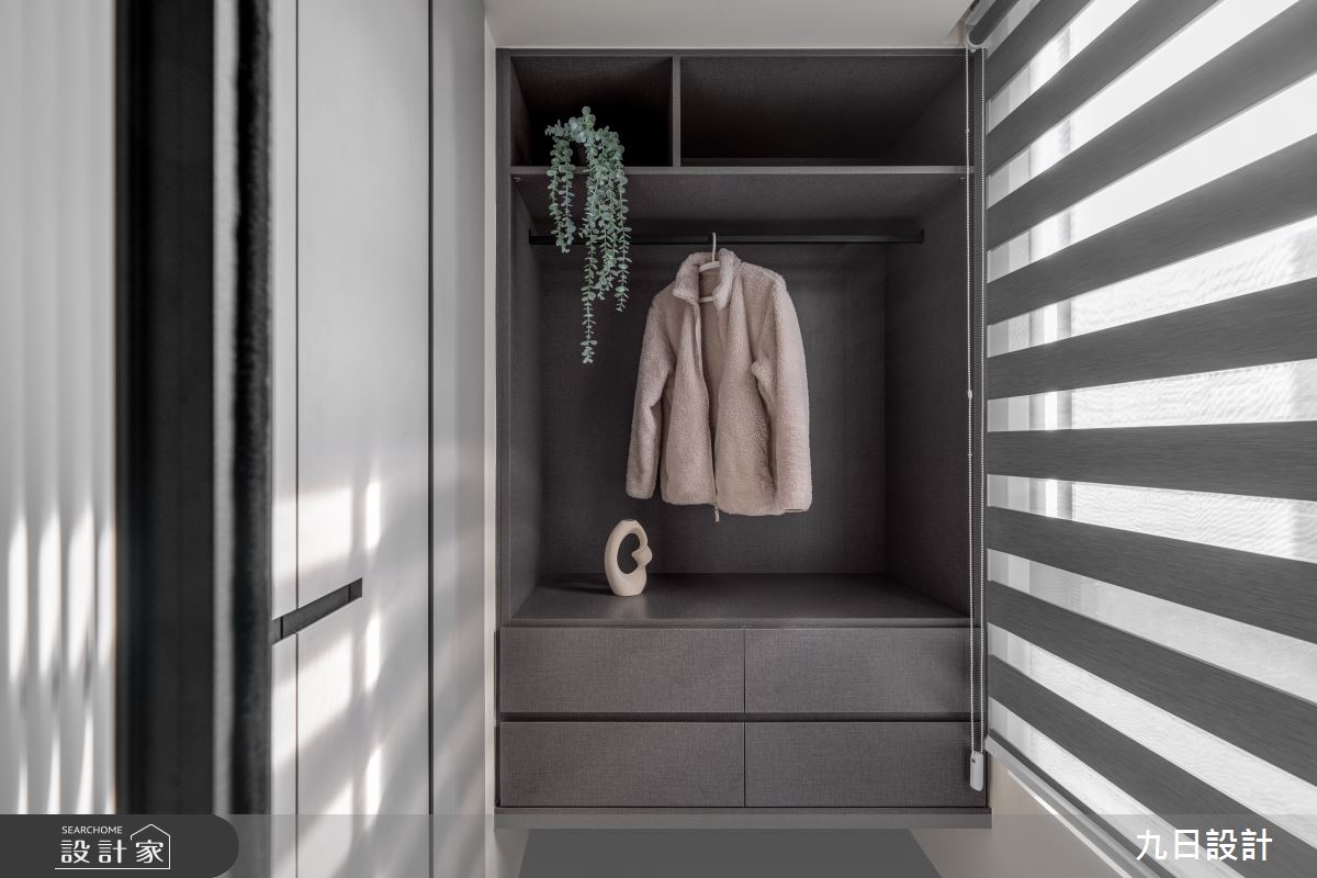 20坪新成屋(5年以下)＿現代簡約風更衣間案例圖片＿九日室內裝修設計＿九日_136之16