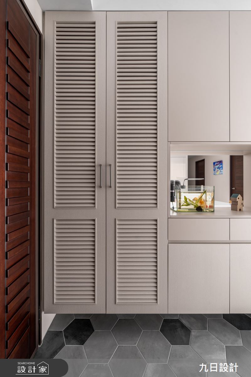37坪中古屋(5~15年)＿現代混搭風玄關案例圖片＿九日室內裝修設計＿九日_137之2