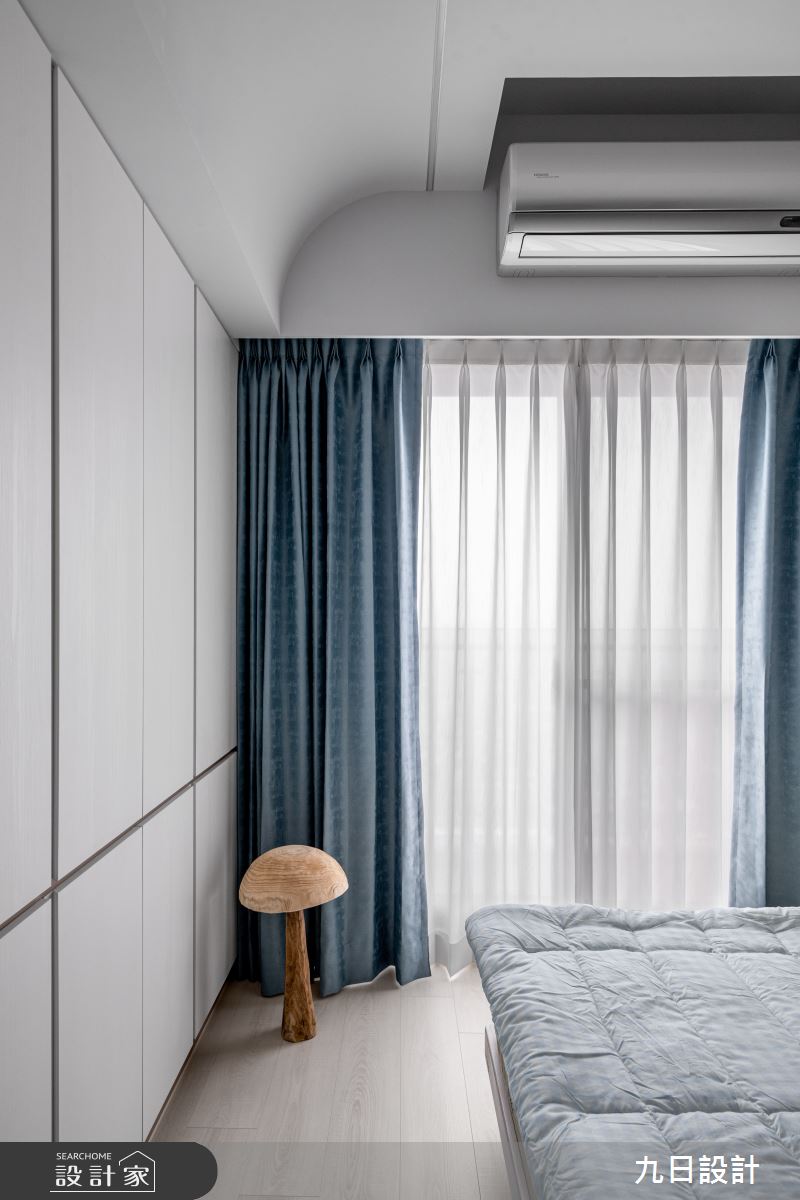 37坪中古屋(5~15年)＿現代混搭風臥室案例圖片＿九日室內裝修設計＿九日_137之19
