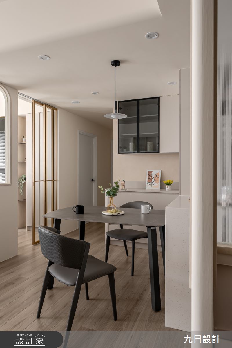 22坪新成屋(5年以下)＿混搭侘寂風餐廳案例圖片＿九日室內裝修設計＿九日_138之6