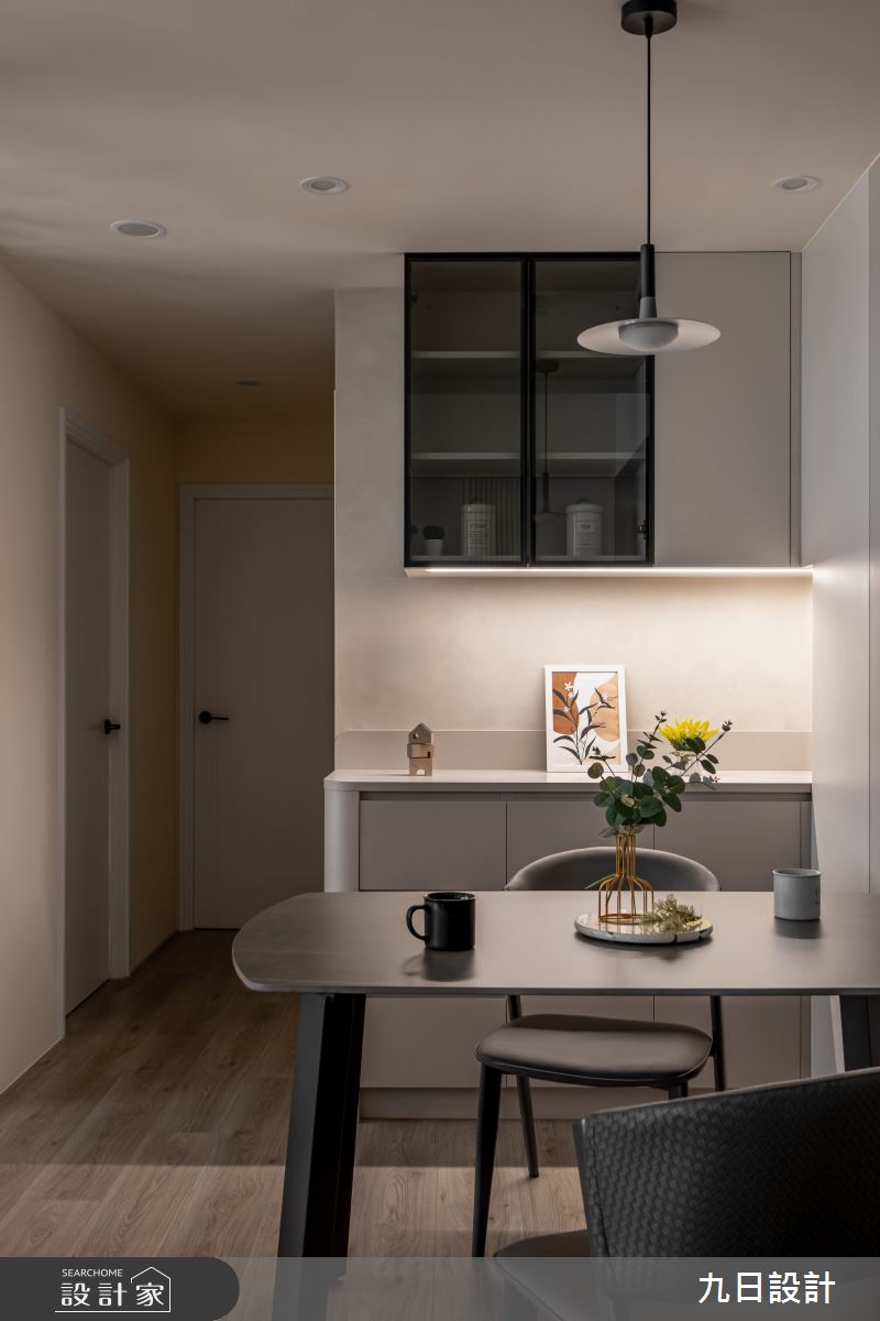 22坪新成屋(5年以下)＿混搭侘寂風餐廳案例圖片＿九日室內裝修設計＿九日_138之7