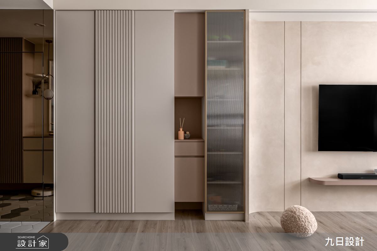 22坪新成屋(5年以下)＿混搭侘寂風客廳案例圖片＿九日室內裝修設計＿九日_138之9