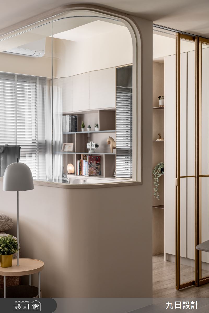 22坪新成屋(5年以下)＿混搭侘寂風書房案例圖片＿九日室內裝修設計＿九日_138之20