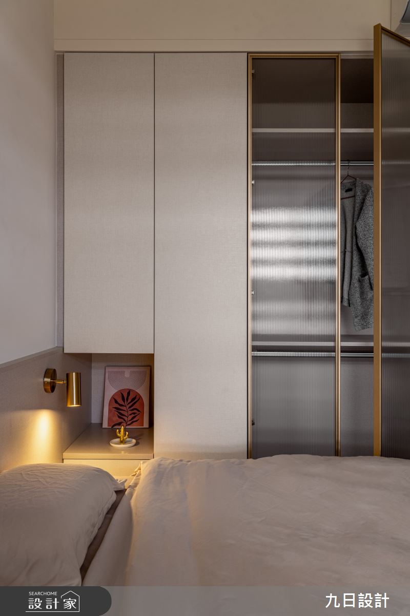 22坪新成屋(5年以下)＿混搭侘寂風臥室案例圖片＿九日室內裝修設計＿九日_138之27
