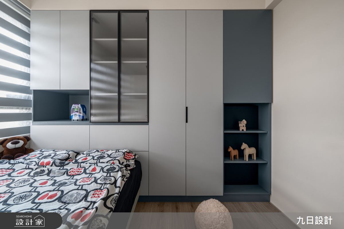 22坪新成屋(5年以下)＿混搭侘寂風兒童房兒童房案例圖片＿九日室內裝修設計＿九日_138之28