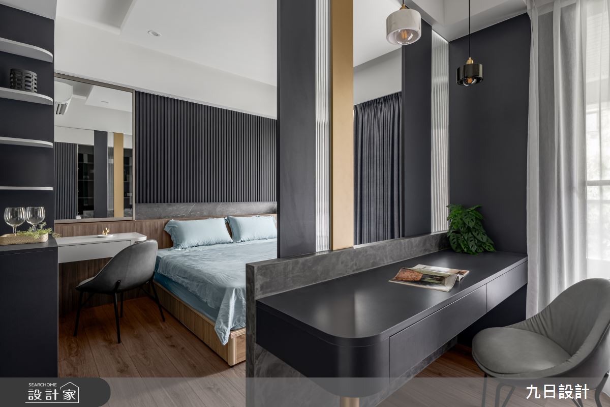 48坪新成屋(5年以下)＿現代輕奢風臥室案例圖片＿九日室內裝修設計＿九日_139之19